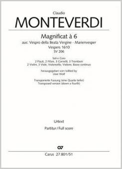Magnificat à 7 voci & 6 instrumenti 