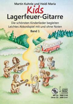 Kids Lagerfeuer-Gitarre 1 (mit CD) 