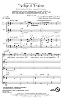 The Hope Of Christmas Standard