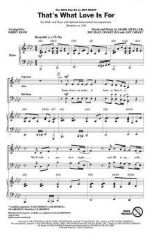 That's What Love Is For Standard