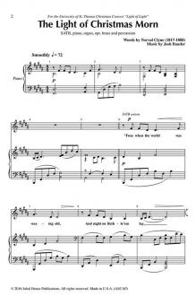 The Light Of Christmas Morn 