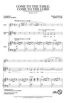 Come To The Table, Come To The Lord Standard