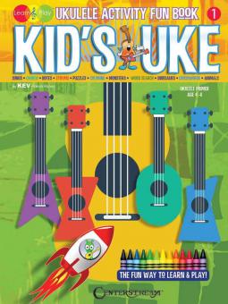 Kid's Uke - Ukulele Activity Fun Book 
