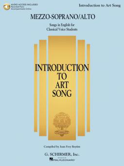 Introduction To Art Song for Mezzo-Soprano/Alto 