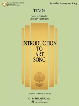Introduction To Art Song for Tenor 