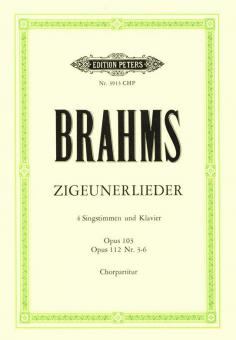 Zigeunerlieder op. 103, 112 Nr. 3-6 