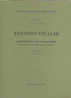 Concerto B Flat Major RV464 Op.7 No.1 