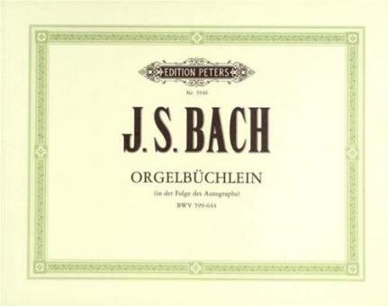 Orgelbüchlein 