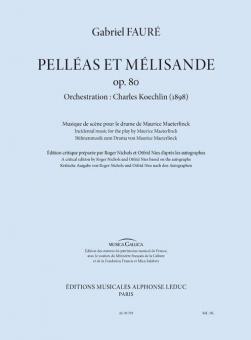 Maeterlink's Pelléas et Mélisande, Incidental Music 