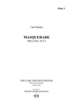 Prelude from Act 2 of Maskarade / Masquerade 