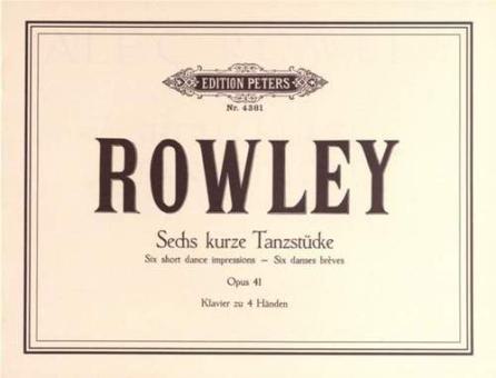 6 Kurze Tanzstückchen op. 41 