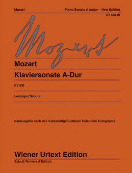 Klaviersonate A-Dur KV 331 