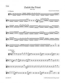 Zadok the priest HWV 258 