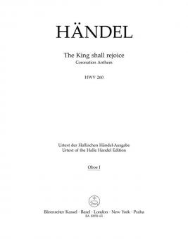 The King shall rejoice HWV 260 