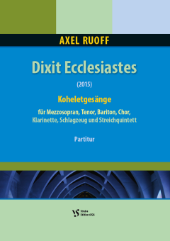 Dixit Ecclesiastes - Koheletgesänge 