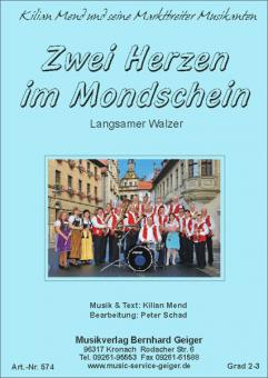 Zwei Herzen im Mondschein 