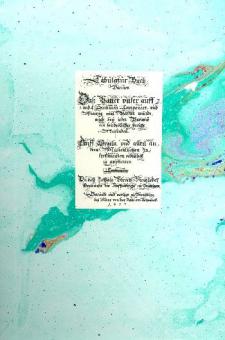 Tabulatur Buch Darinnen Daß Vatter unser Vierzig mal varirt würdt... 