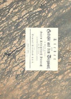 Lieder und Gedichte aus dem Sigwart 