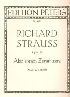 Also sprach Zarathustra op. 30 