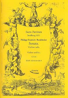 Sonata. Violino solo 