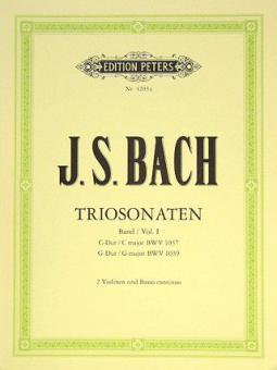 Triosonaten für Flöte, Violine u. Bc. Band 1 