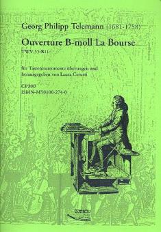 Ouverture B-moll La Bourse TWV 55:B11 