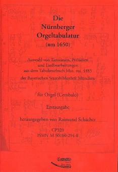Die Nürnberger Orgeltabulatur 