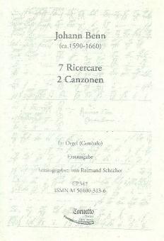 Ricercare und Canzonen 