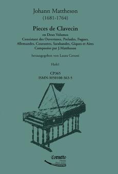 Pieces de clavecins Heft 1 