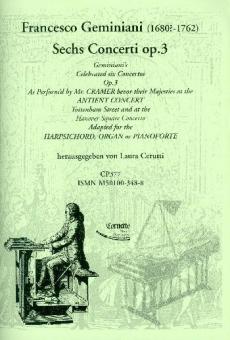 Sechs Concerti op. 3 