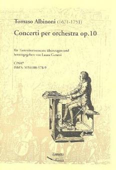 Concerti per orchestra op. 10 