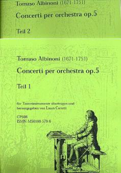 Concerti per orchestra op. 5 