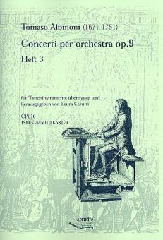 Concerti per orchestra op. 9 