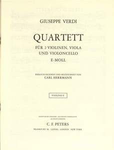 Streichquartett e-moll 
