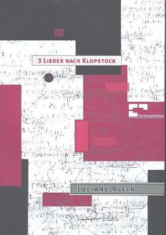 3 Lieder nach Klopstock 