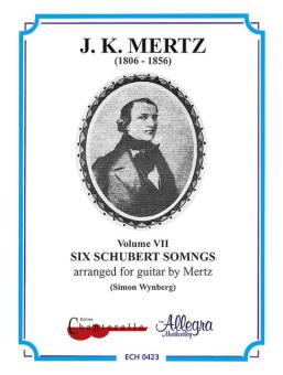 Guitar Works Vol. 7: Six Schubert Songs Standard