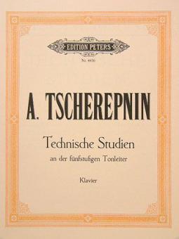 Technische Studien an der fünfstufigen Tonleiter für Klavier zu zwei Händen op. 53 