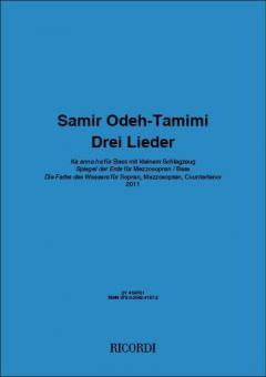 Drei Lieder 