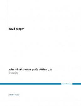 10 mittelschwere große Etüden op. 76 