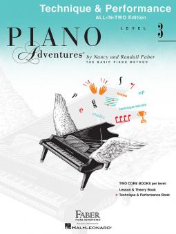 Faber Piano Adventures: Level 3 - Technique & Performance 