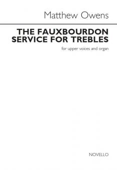 The Fauxbourden Service For Trebles 