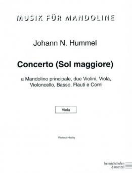 Concerto Sol maggiore (G-Dur) 