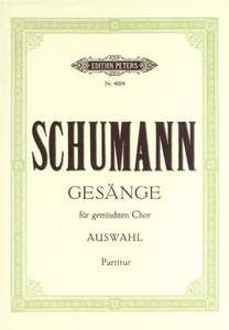 Ausgewählte Gesänge für gemischten Chor 