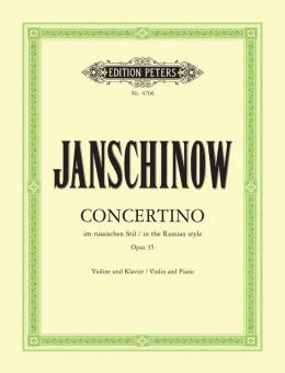 Concertino im russischen Stil op. 35 