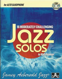 16 Moderately Challenging Jazz Solos 