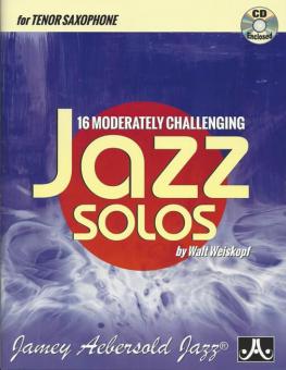 16 Moderately Challenging Jazz Solos 