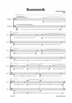 Raummusik für zwei Posaunen 