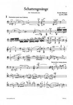 Schattengesänge op. 119 