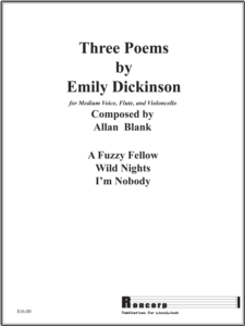 Three Poems by Emily Dickinson 