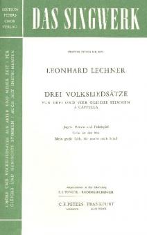 3 Volksliedsätze 